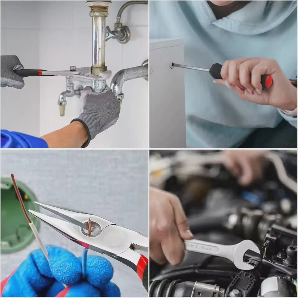 Uitgebreide 799-delige Gereedschapskist op Rolkoffer - Handgereedschap Set voor Huis, Auto & Mechanica