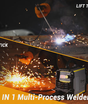 DEKO MMA Lasmachine 200A DC Inverter IGBT - Lichtgewicht & Efficiënt Lassen