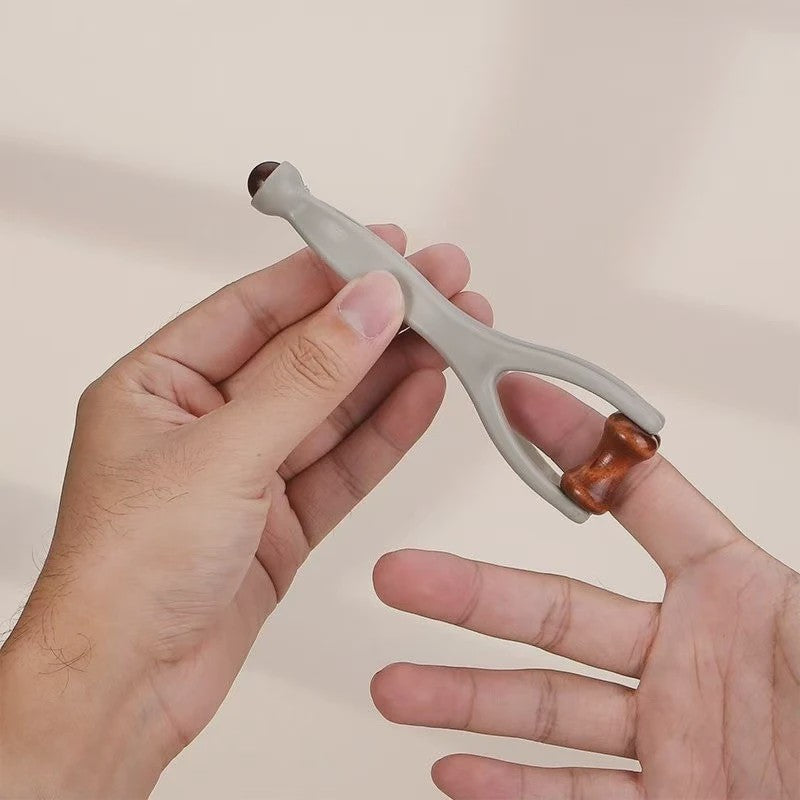 Dubbele Roller Vinger Massager - Verlicht Vermoeidheid & Bevorder Bloedcirculatie