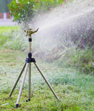 360° Draaibare Tripod Sproeier - Automatische Verstelbare Water Sproeier voor Gazon en Tuin