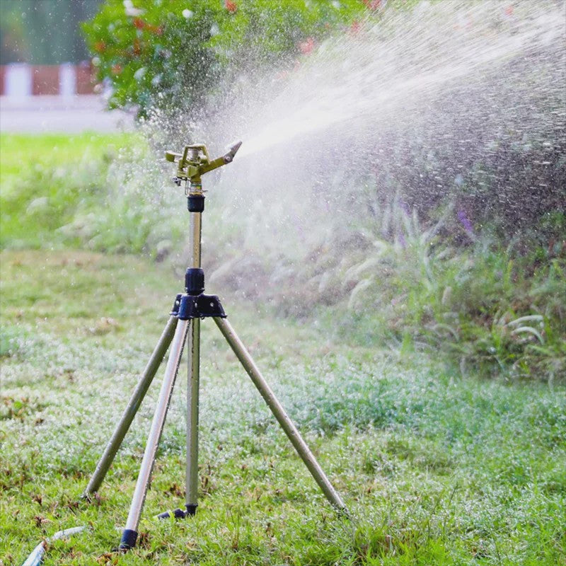 360° Draaibare Tripod Sproeier - Automatische Verstelbare Water Sproeier voor Gazon en Tuin