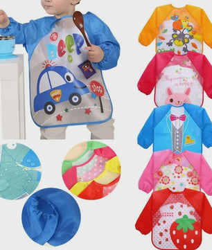 Waterdichte Slab met Lange Mouwen voor Baby's en Kinderen - EVA Materiaal