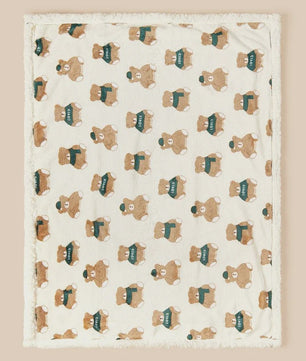 Luxe Baby Swaddle Deken - Warm Fluwelen & Lamswol Fleece - Zacht & Knus voor de Baby