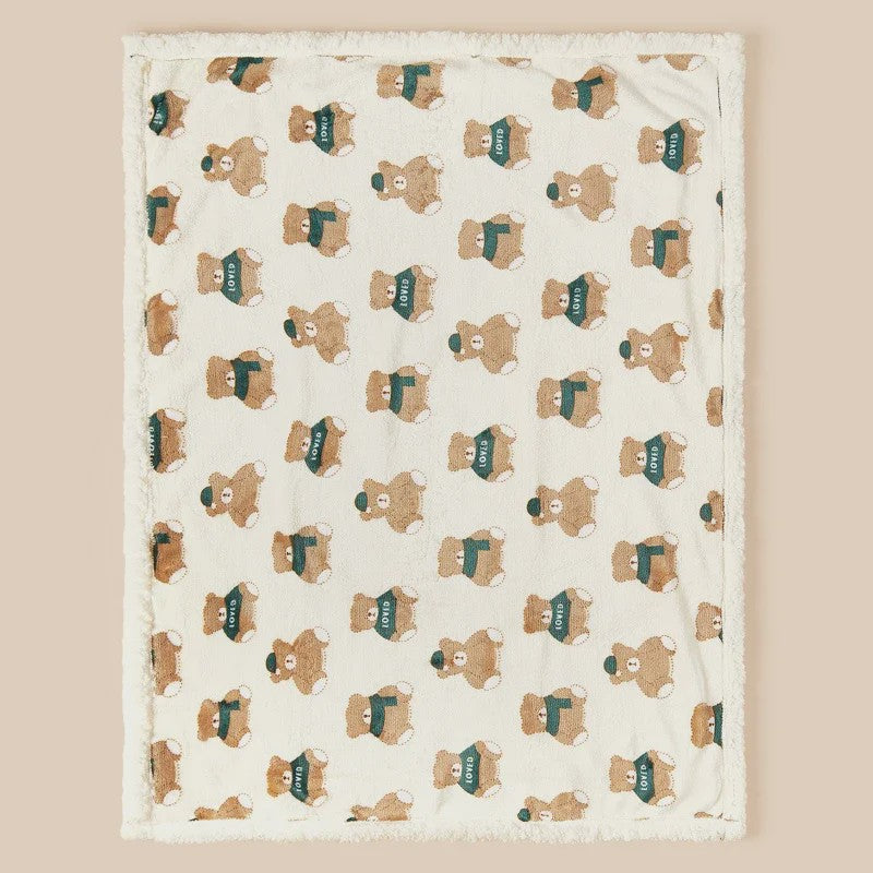 Luxe Baby Swaddle Deken - Warm Fluwelen & Lamswol Fleece - Zacht & Knus voor de Baby