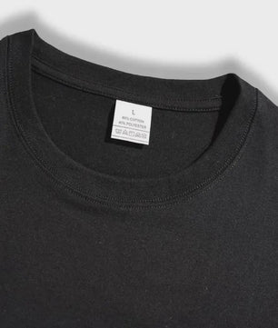 Heren Katoenen Set: Trendy T-shirt met Korte Mouwen en Shorts