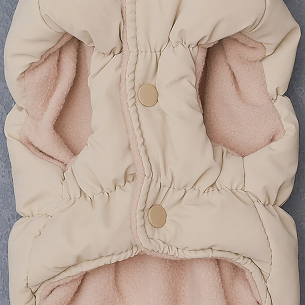 Warme Winterjas voor Honden en Katten - Gevoerd Puppy Vest voor Kleine & Middelgrote Honden