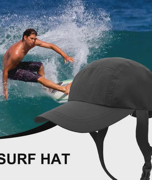 Waterdichte Surferspet met Kinband - Ideaal voor Kitesurfen, Surfen & Watersport