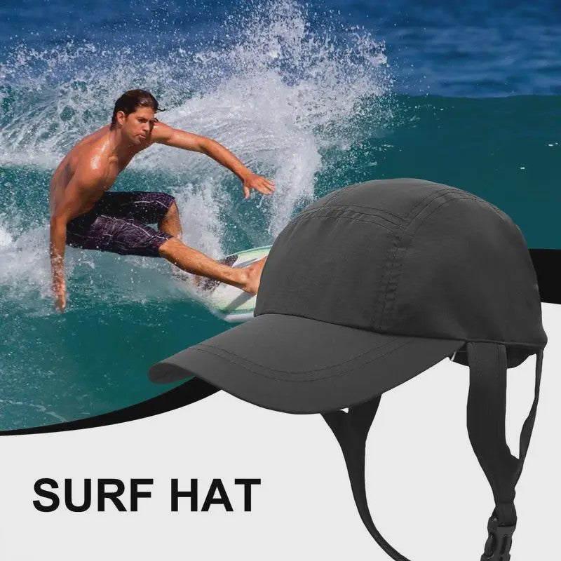 Waterdichte Surferspet met Kinband - Ideaal voor Kitesurfen, Surfen & Watersport