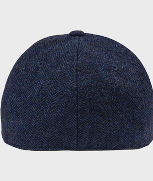 Herren Tweed Baseball Cap - Stijlvolle Wolmix Pet voor Heren