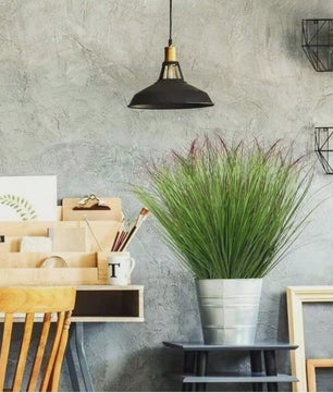 Set van 12 Kunstgras Siergrassen - Decoratieve Nep Planten voor Binnen & Buiten