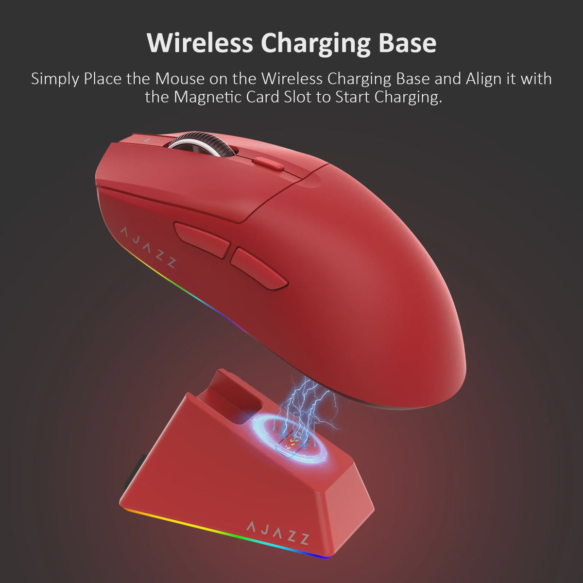 AJAZZ AJ139 V2 MC Ergonomische Gaming Muis - Lichtgewicht, Hoge Nauwkeurigheid & Tri-Mode Connectiviteit