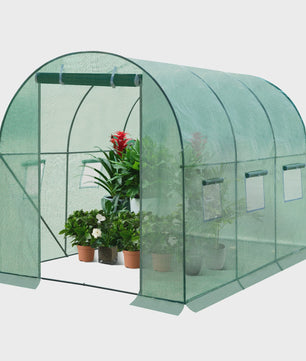 WOLTU Tunnelkas 300x200x200cm - Winterharde Polytunnel voor Groenten, Fruit & Bloemen