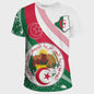 Heren T-shirt met Algerijnse Vlag 3D Graphic - Perfect voor Voetbalfans en Sportieve Gelegenheden