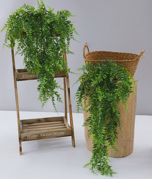 Kunstplant Hangplant 90cm - Nep Varen Slungel met Bladeren voor Decoratie