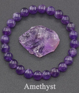 Natuurlijke Edelsteen Armband - Reiki, Blauwe Apatite, Lapis Lazuli, Amethist & Tijgeroog