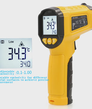 HYTAIS TS380/TS600 Infrarood Thermometer - Contactloze Temperatuurmeter