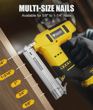 Draadloze Elektrische Tacker 10-30mm met Verstelbare Diepte - Compatibel met Dewalt 20V Accu