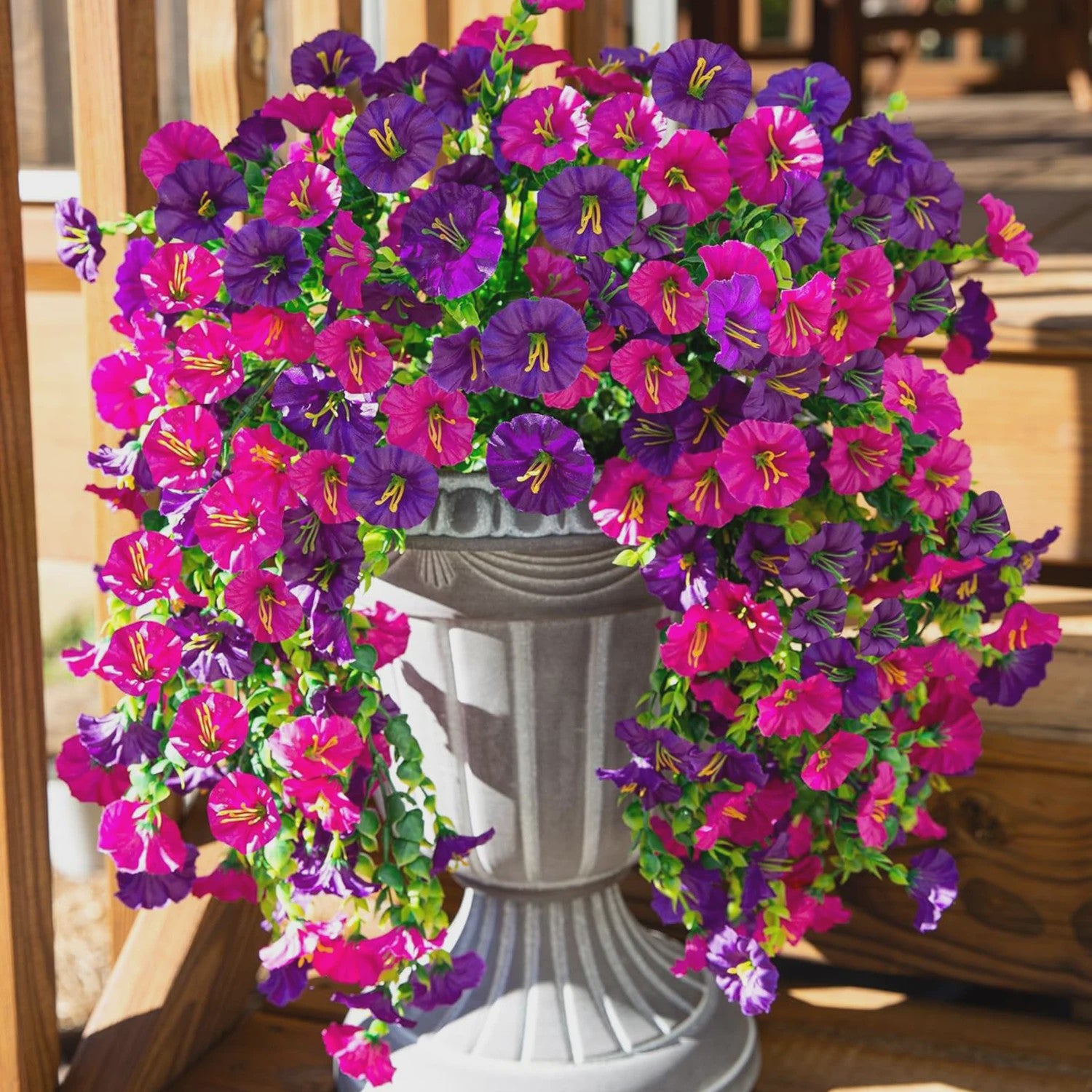 Hangende Kunstbloemen Slanke Klimop - Ochtendgloren Bloemen voor Decoratie