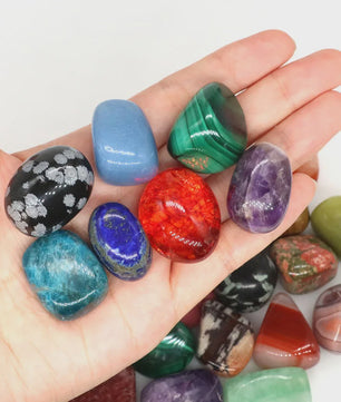 Natuurlijke Tumblestones: Helende Kristallen, Edelstenen & Decoratie