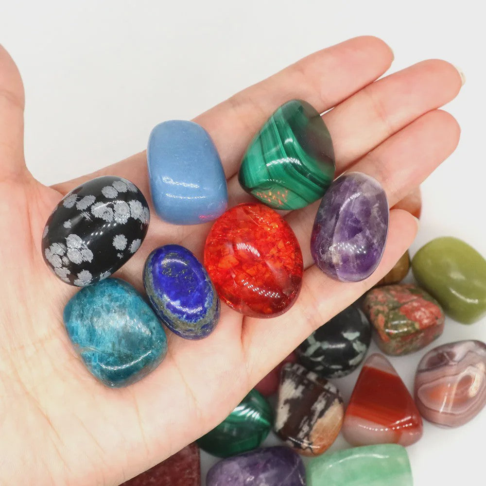 Natuurlijke Tumblestones: Helende Kristallen, Edelstenen & Decoratie