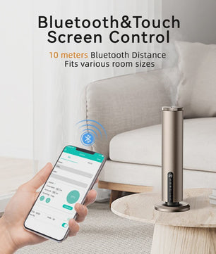 Intelligente Aroma Diffuser met APP Controle - 300m³ Dekking - Waterloos & Slim