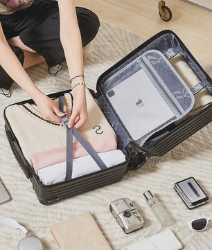 18-inch Trolley Koffer met Bekerhouder - Stijlvol en Praktisch Reisbagage