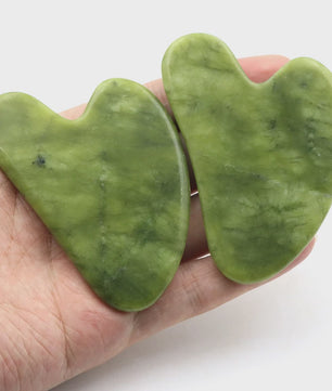 Gua Sha Schraper Gezichtsmassage Tool van Natuursteen voor Huidverzorging