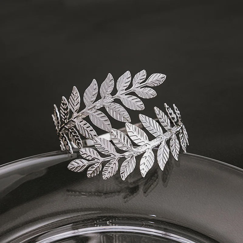 Verstelbare Bladvorm Armband - Romeinse Stijl Arm Sieraden voor Bruiden