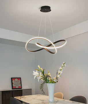 Moderne LED Plafondlamp Chandelier - Stijlvolle Hanglamp voor Woonkamer, Eetkamer & Hal