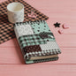 A6 Patchwork Notitieboek met Losse Bladen - PU Leer, Planner & Fotokaart Album