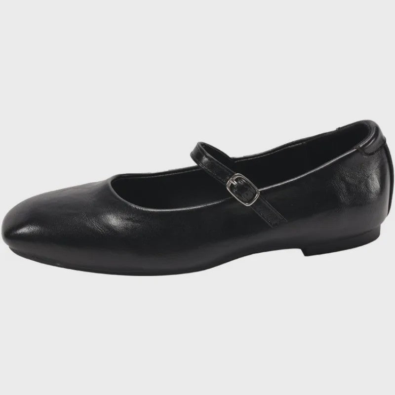 Dames Ballerina's met Panterprint - Comfortabele Loafers met Ronde Neus