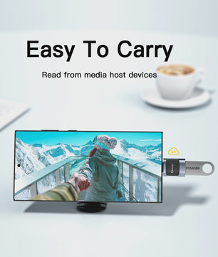 Essager USB 3.0 OTG Adapter: Type-C naar USB-A Female Converter