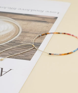 Zomerse Miyuki Kralen Armband - Turquoise & Blauw - Boho & Etnisch