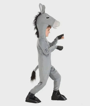 Donkey Kostuum voor Kinderen en Volwassenen - Feestelijk Dierkostuum voor Cosplay en Voorstellingen