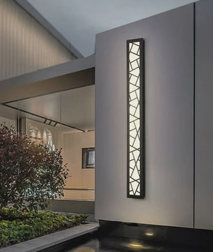 Moderne RVS LED Buitenmuurverlichting IP65 Waterdicht - 12CM Breed