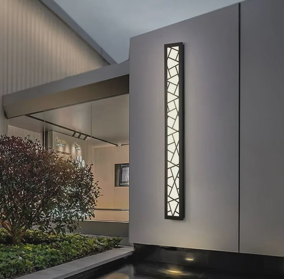 Moderne RVS LED Buitenmuurverlichting IP65 Waterdicht - 12CM Breed