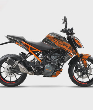 KTM Duke Velgstickers - Decoratieve Vinyl Decals voor Duke 125, 390, 690, 790
