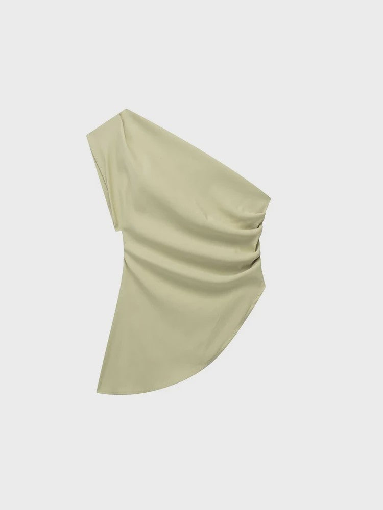 Asymmetrisch Off-Shoulder Top Dames - Trendy & Chic