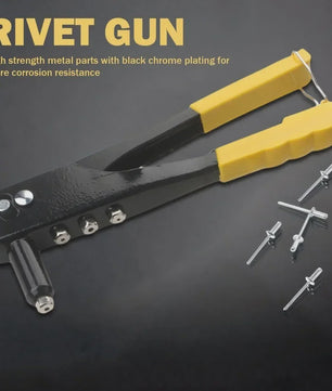 Heavy Duty Handklinknageltang 10 Inch - Professionele Metaal Klinknagel Kit voor Reparatie