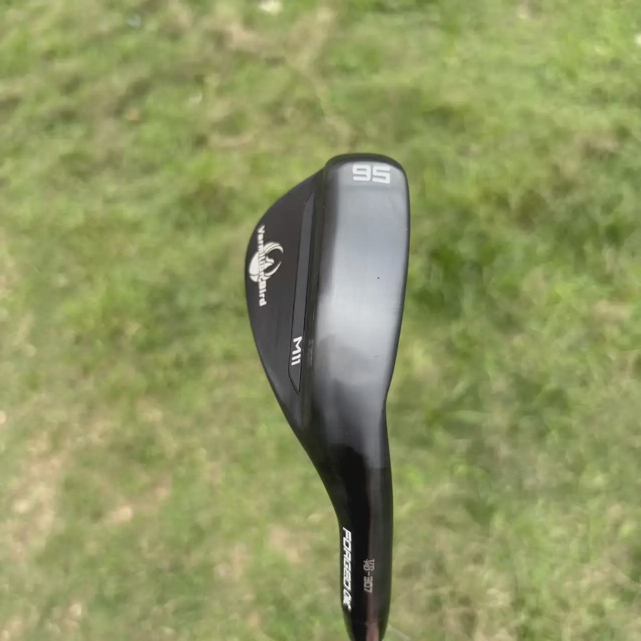 Vermilion Bird Forged Golf Wedge - Soft Carbon Steel, CNC Milled, Spin & Bounce Control