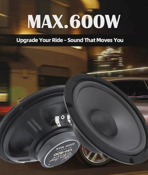 6.5 Inch 600W Coaxiale Autoluidspreker - Universele HiFi Stereo Speaker