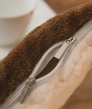 Luxe Dubbelzijdige Wol Pluche Deken - Warm & Comfortabel voor Bed, Bank & Camping