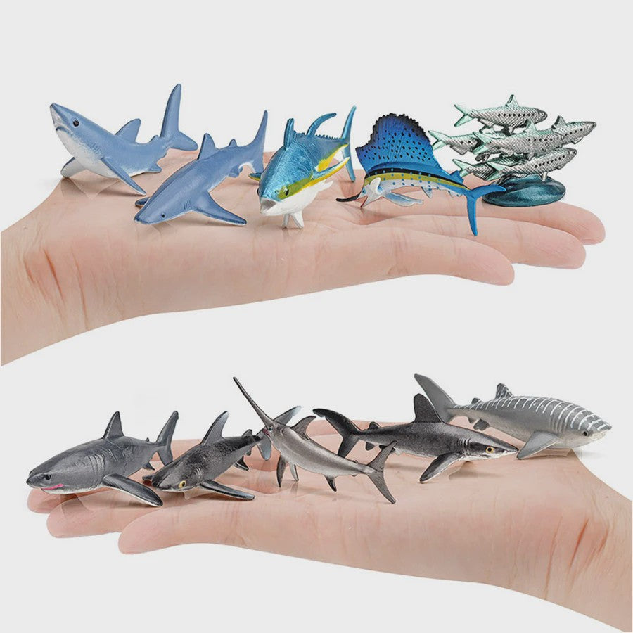Mini Dieren Figuren Set: Oceaan & Zeeleven Speelgoed voor Kinderen