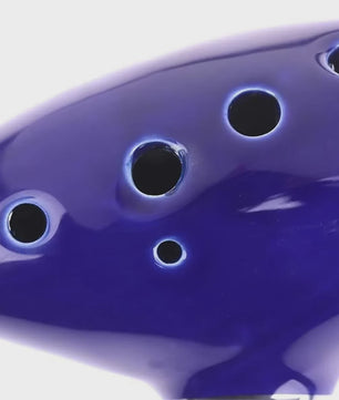 Professionele Keramische Ocarina in Alto C - 12 Tonen, Draagbaar Muziekinstrument met Accessoires