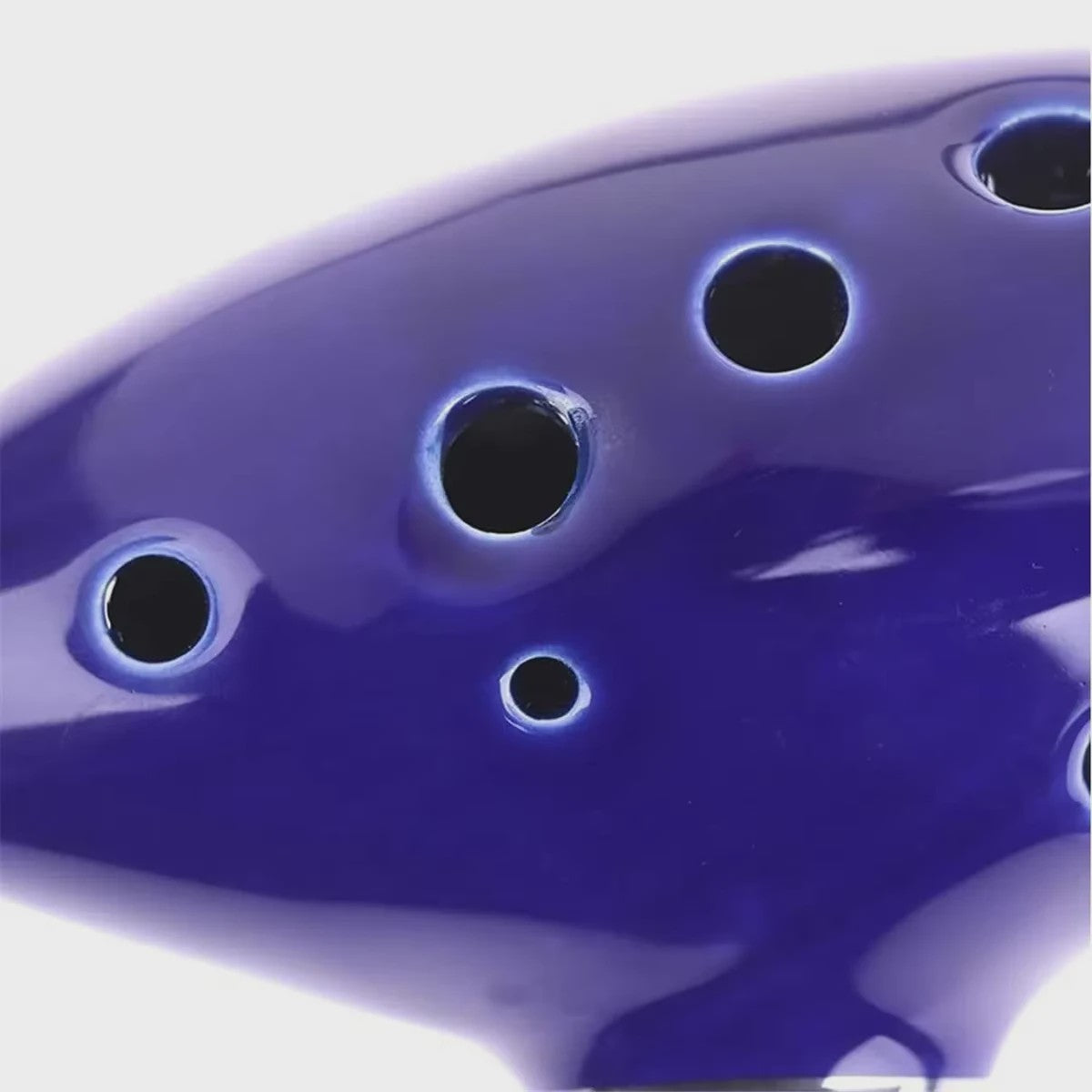 Professionele Keramische Ocarina in Alto C - 12 Tonen, Draagbaar Muziekinstrument met Accessoires