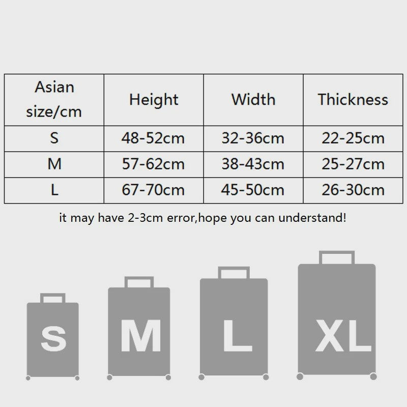 Universele Koffer Beschermhoes - Effen Kleur voor 18-28 Inch Koffers
