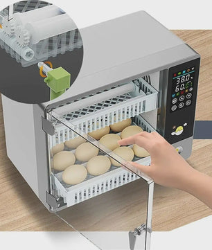 Volautomatische Broedmachine voor 24 Eieren met Lade-Type Automatische Draaier en Touchscreen