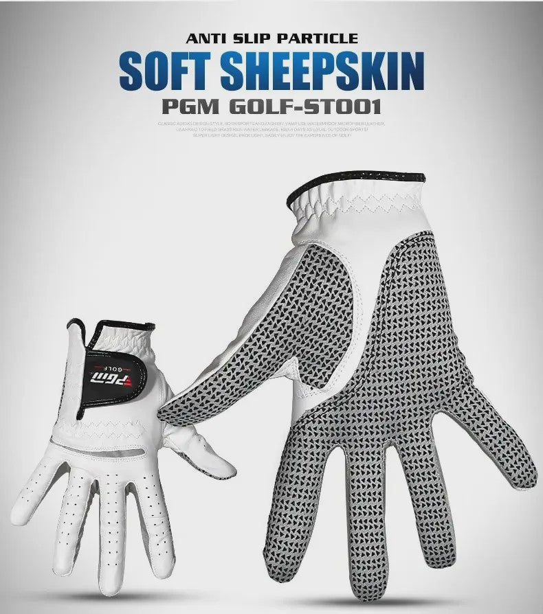 PGM Golfhandschoenen Heren - Zacht Schapenleer, Ademend & Slip-resistant