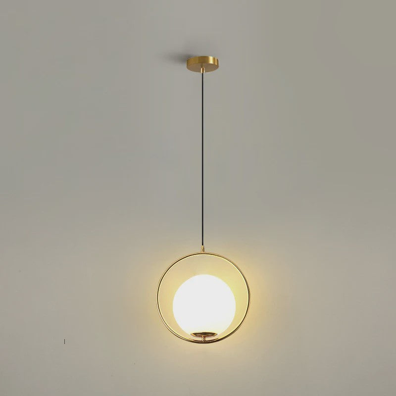 Moderne LED Hanglamp Goud Zwart Metaal Kooi Design - Sfeervolle Verlichting