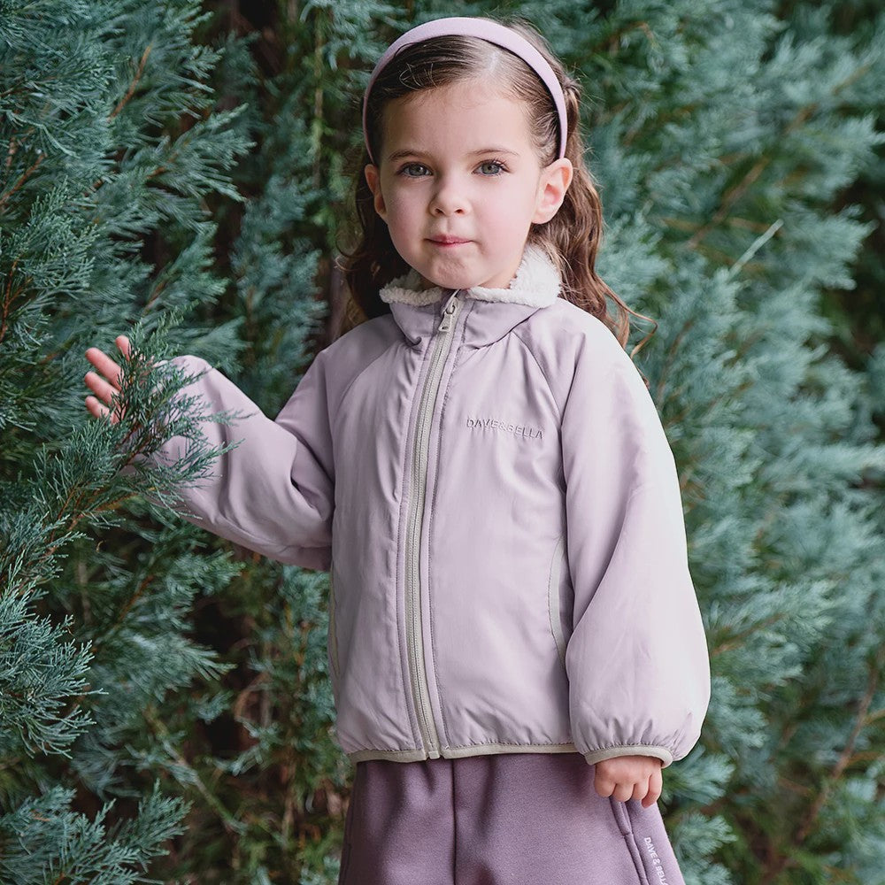 Dave & Bella Kinder Jas - Lente/Herfst Casual Outdoor Jas met Fleece Voering voor Jongens en Meisjes